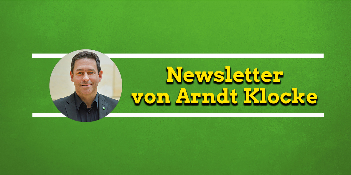 Button Newsletter Arndt Klocke