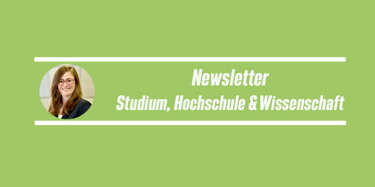 Julia Eisentraut: Newsletter Studium, Hochschule und Wissenschaft – Januar 2023